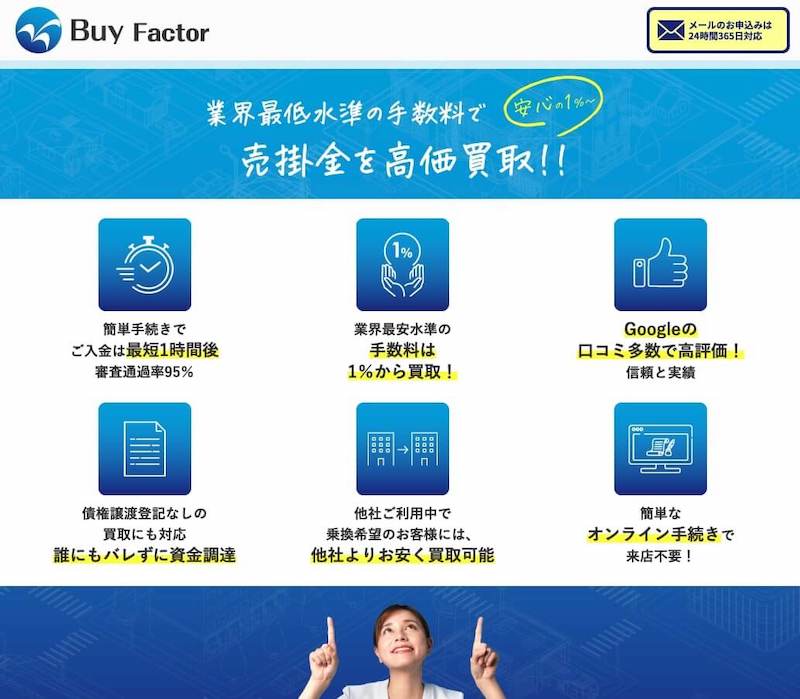 BuyFactor(バイファクター) ファクタリング